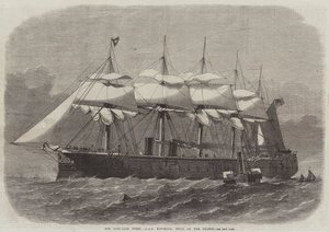 Vår jernkledde flåte, HMS Minotaur, bygget på Themsen av Edwin Weedon