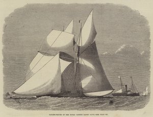 Seilkamp av Royal London Yacht Club av Edwin Weedon