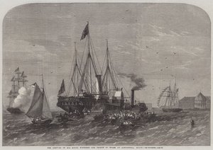 Ankomsten av Hans Kongelige Høyhet Prinsen av Wales til Alexandria, Egypt