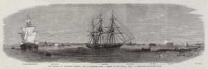 Inngangen til Charleston Harbour, med sine forsvar