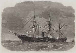 The Federal Sloop-of-War Tuscarora i Southampton Water