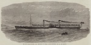 The New Saloon-Steamer Iona, tilhørende Messers David Hutcheson and Company, fra Glasgow