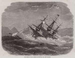 Vraket av HMS Orpheus på Manukau Bar, New Zealand