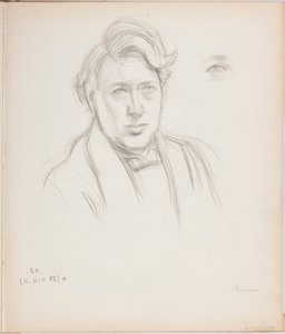 Komponisten Ferruccio Busoni av Eero Järnefelt
