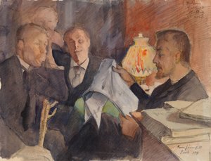 I atelieret i Paris av Eero Järnefelt