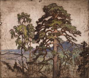 Utsikt fra Koli av Eero Järnefelt