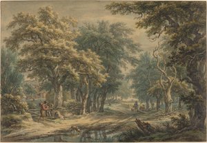 På Donderen, i Drenthe-skogen