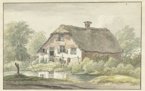 Farmhouse med stråtak