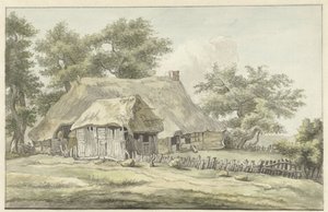 Gård i Eext, Drenthe av Egbert van Drielst