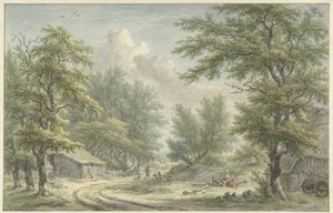 Landskap nær Eext, Drenthe
