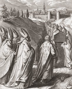 Begravelsesprosesjon av St Thomas Aquinas