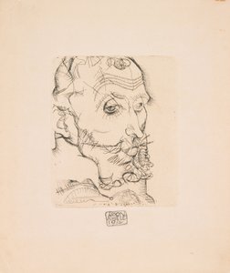 Portrett av Franz Hauer av Egon Schiele