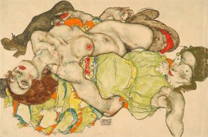 Kvinnelige elskere av Egon Schiele