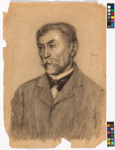 Portrett av en herre av Egon Schiele