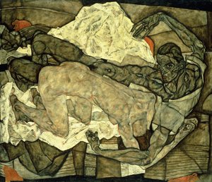 Elskere av Egon Schiele