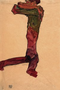 Naken mann, 1910.