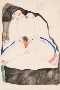 Observert i en drøm, 1911. av Egon Schiele