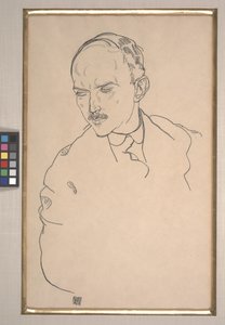 Portrett av Guido Arnot av Egon Schiele