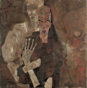 «Selvseer» II («Død og mann») av Egon Schiele