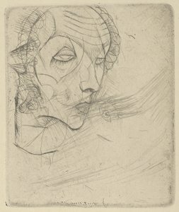 Selvportrett, 1914 av Egon Schiele