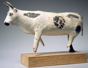 Okse eller okse, Middle Kingdom (malt tre)