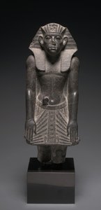 Statue av Amenemhat III, ca. 1859-1814 f.Kr av Egyptian 12th Dynasty
