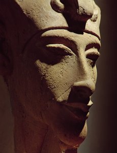 Leder for Amenophis IV (Akhenaten) (ca. 1364–47 f.Kr.)