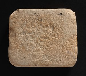Kalksteinsform for støping av metallsmykker, Det nye kongeriket av Egyptian 18th Dynasty