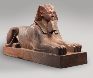 Sfinxen fra Hatshepsut, ca. 1479-58 (granitt, maling)