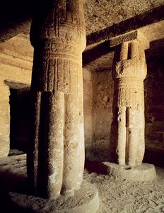 Utsikt over gravkapellet i Meryre, New Kingdom