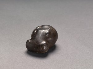 Vekt i form av et flodhesthode, ca. 1540-1296 f.Kr av Egyptian 18th Dynasty