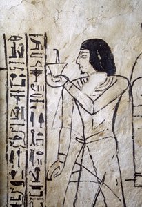 Bilde av de dødes bok, Nakhtmins grav, Abusir, Egypt, egyptisk sivilisasjon, New Kingdom, Dynasti XIX av Egyptian 19th Dynasty