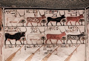Graven til Nefertari (veggmaleri) av Egyptian 19th Dynasty