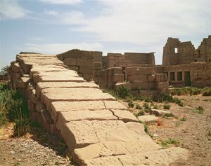 Nilometer, fra Ramses III