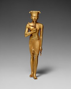 Statuett av Amun (gull) av Egyptian 22nd Dynasty