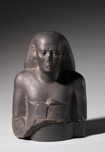 Byste av Ankh-Hor, sen periode, 525-404 f.Kr av Egyptian 27th Dynasty