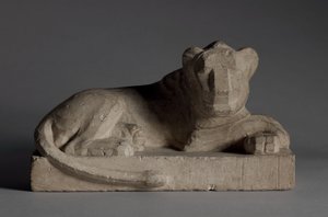 Statuett av en løve, 380-246 f.Kr