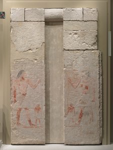 False Door of Nykara, 2408-2341 f.Kr av Egyptian 5th Dynasty