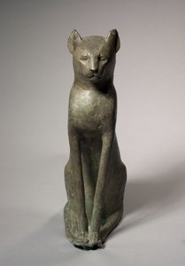 Kattekiste, 305-30 f.Kr av Egyptian Ptolemaic Period