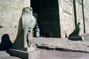 Inngang til Horus-tempelet