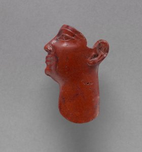 Innlegg: Head of a King, 380-246 f.Kr av Egyptian Ptolemaic Period