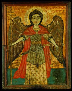 Ikon for erkeengelen Michael (eggtempera på panel)