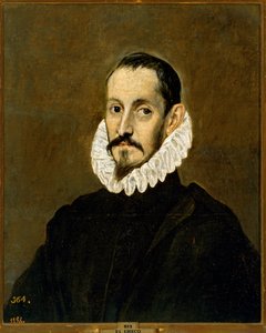 Portrett av en kavaler (maleri på lerret) av El (1541-1614) Greco