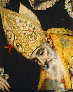 Das Begräbnis des Grafen von Orgaz von El (1541-1614) Greco