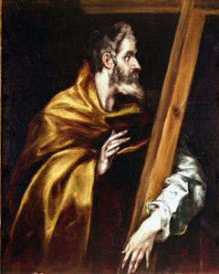 Apostolat til katedralen i Toledo: Apoteren Saint Philip. Maleri av Domenikos Theotokopoulos dit El Greco (1540-1614) av El Greco
