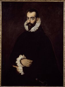 Presume Portrait of the Duke of Benavente Maleri av Domenikos Theotokopoulos dit El Greco (1541-1614) av El Greco