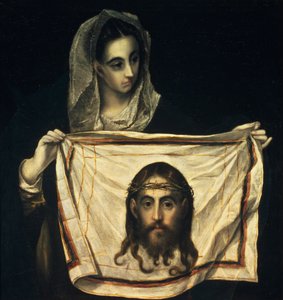 St. Veronica med det hellige likkledet av El Greco