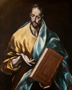 Apostelen St. Jakob den Lille av El Greco