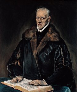 Portrett av Dr. Frans av Pisa av El Greco