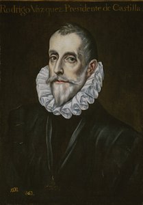 Portrett av Rodrigo Vázquez de Arce, første tredjedel av 1600-tallet. av El Greco